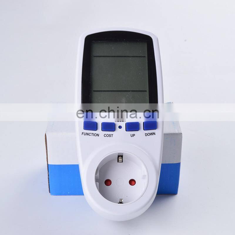 Digital Wattmet Power Meter Energy Meter Voltage Wattmeter Power Analyzer Electronic Energy Meter Measure Outlet Socket US EU