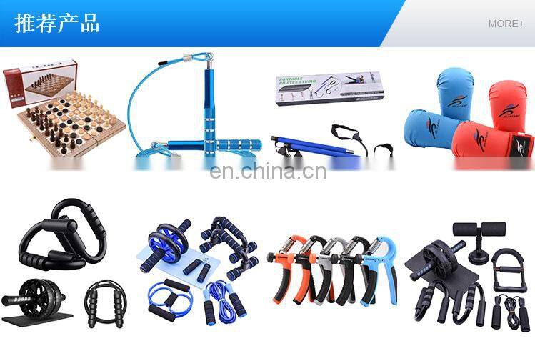 Three in one fitness device spring chest expander grip strength enhancer pedal pull rope with 5 metal springs