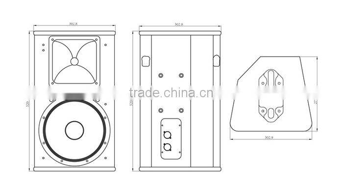 nexo PS10-R2, trade assurance, 10 inch neodymium loudspeaker, stage monitor speaker