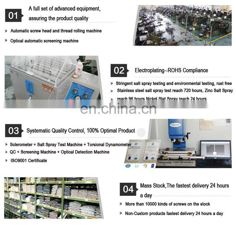 King Tower OEM CNC lathe screw factory stainless steel shoulder bolt/ socket shoulder screw/stripper bolt with nut
