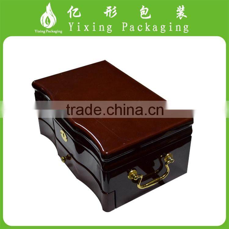 2016Arabic popular large size wooden jewelry case wooden gift box custom wooden jewelry gift box