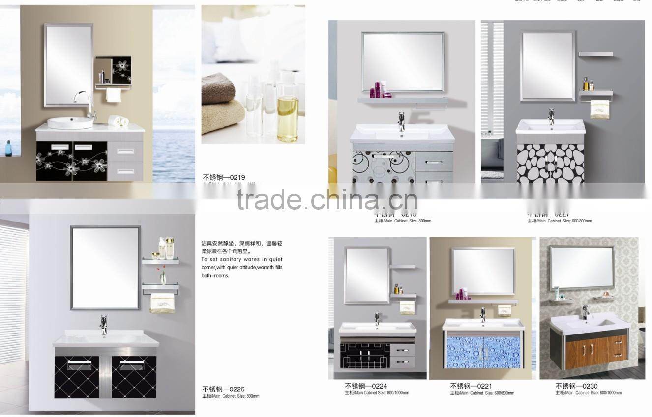 Stainless Steel Bathroom Jiaozuo Cabinet