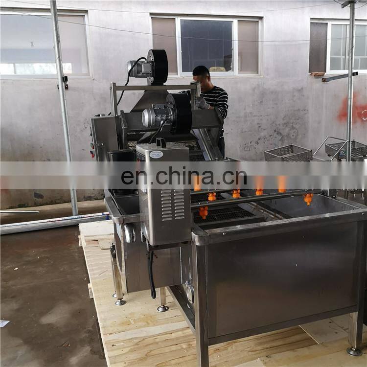 commercial fruit and vegetable washing machine/conveyor washing machine