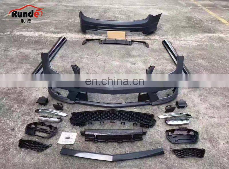 Runde High Quality Body Kit with Front Rear Bumper Side Skirts For 2007-2014 Mercedes-Benz C-CLASS (W204) Upgrade to C63 body kit