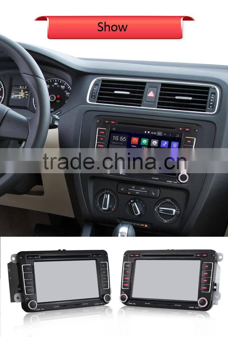 2 Din Car DVD Player for Volkswagen Android 4.4.4 OS RADIO+WIFI/3G+Torque OBD2+CANBUS+GPS+BT+AUX in/out+USB/SD+Two USB+SWC Playe