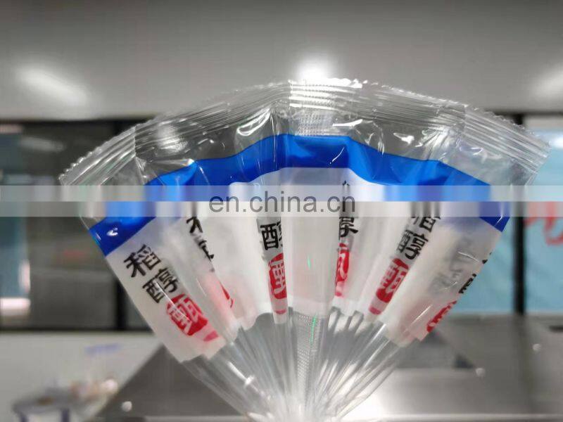 Sliced bread automatic horizontal packaging machine flow pack wrapping machine flow wrapper