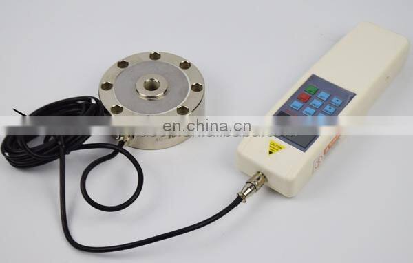 HF-500K With Spoke Type High Precision Sensor Digital Clamping Force Gauge Push Pull Tension Foce Gauge