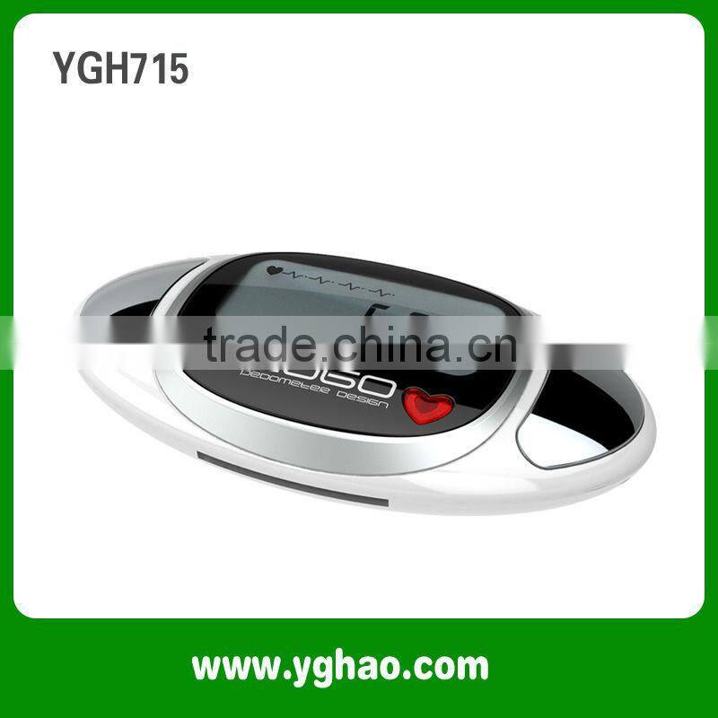 Mini Heart Rate 3D Sport Pedometer 3d Multifunctional Sports Pocket Pedometer Smart 3D Pedometer Activity Tracker