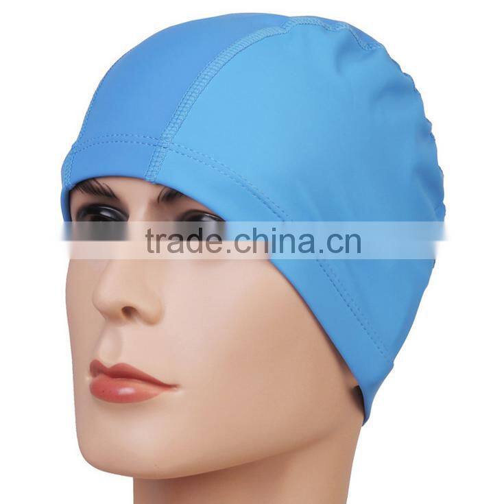 Free Size Protect Ears Long Hair Sports Siwm Pool Swimming Hat Bathing Caps
