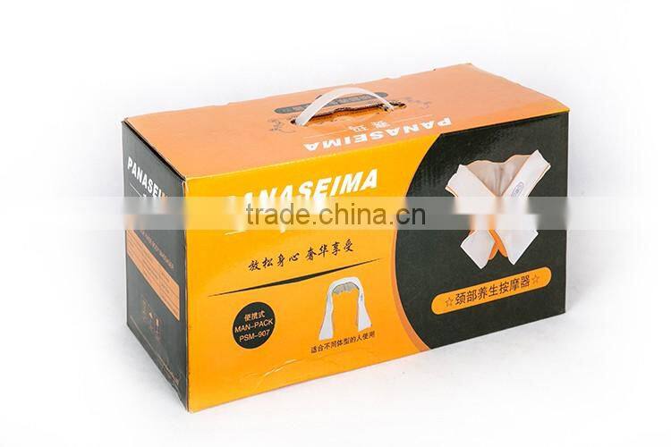 Custom Printed Folding black cardboard corrugated carton box