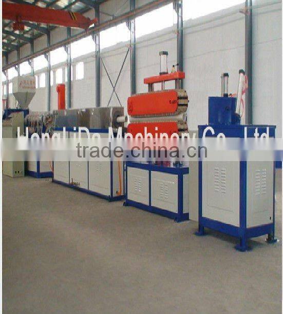 PVC plastic pipe machine