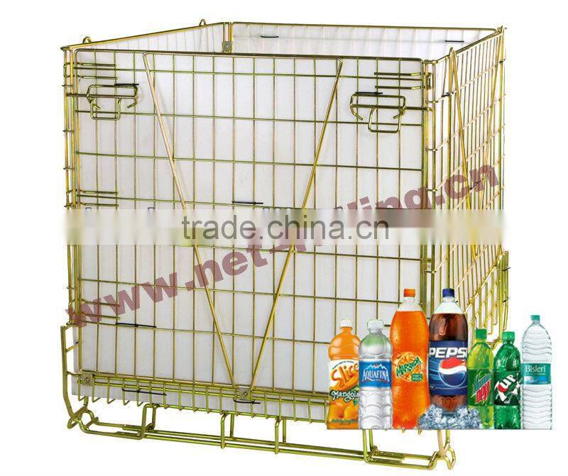 PET preform bottle storage container