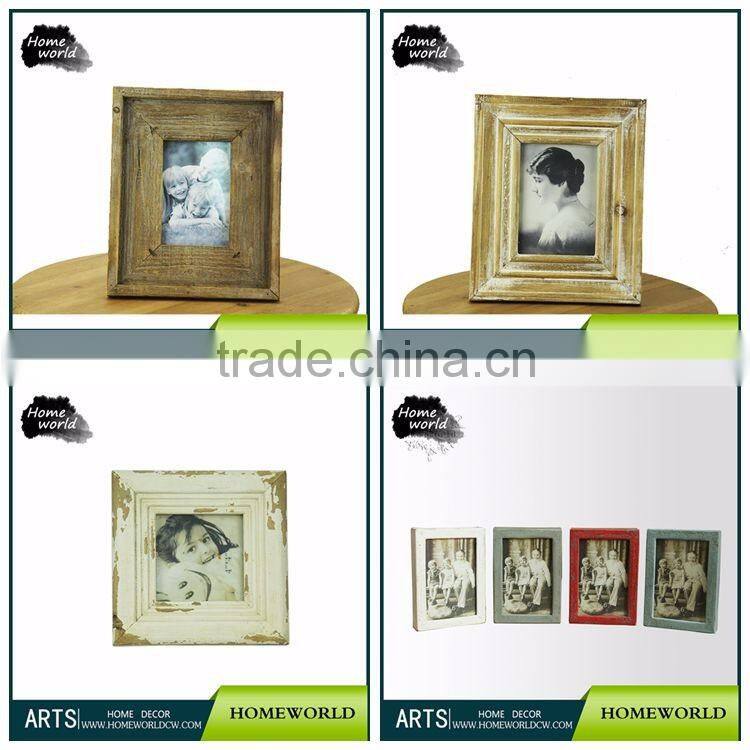 Popular retro decorative light blue MDF family tree love photo frame