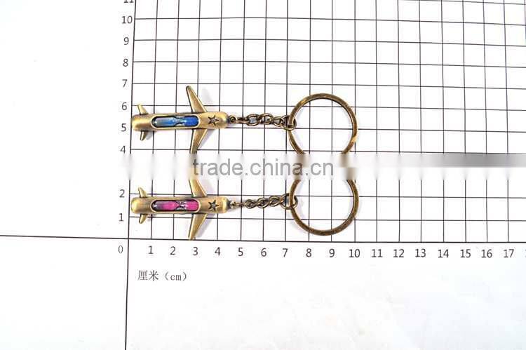 Hot Sale Promotional Mini customized remove before flight keychain