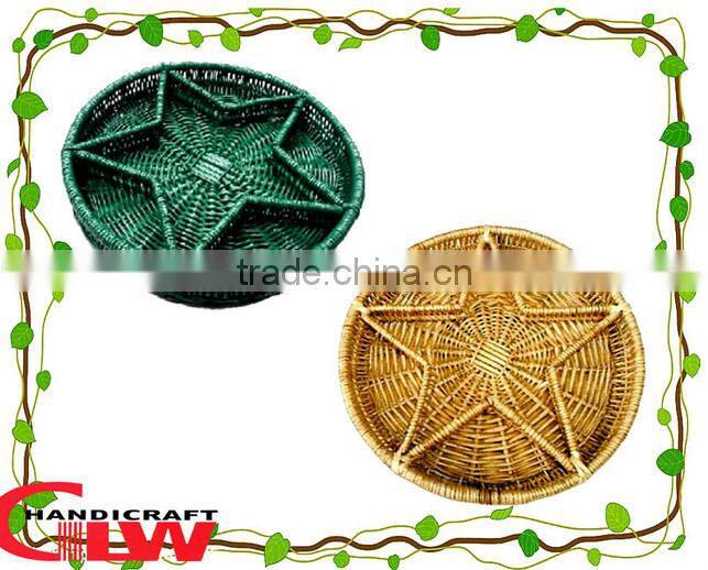 sea-grass leaf trays,wicker tray wholesale,maple leaf shape tray