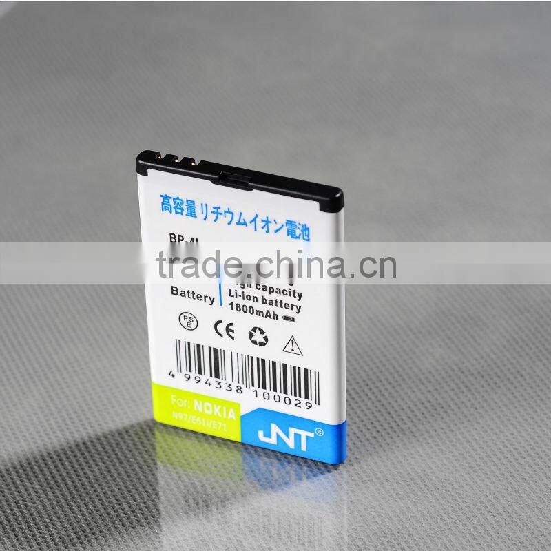 Low price High quality China mobile phone battery for Nokia E61i/E90/N800/E71/E72/6760s/6650T/E75/E63/E55/E52/6790/N97/N97i