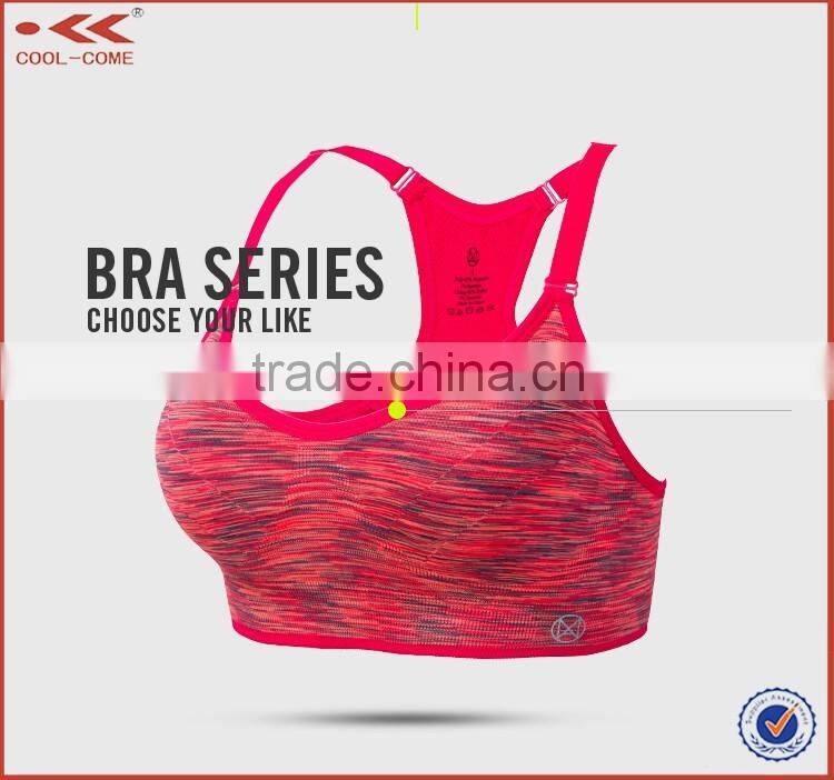 Top quality best yoga sports bra girls tube sexy bra wholesale