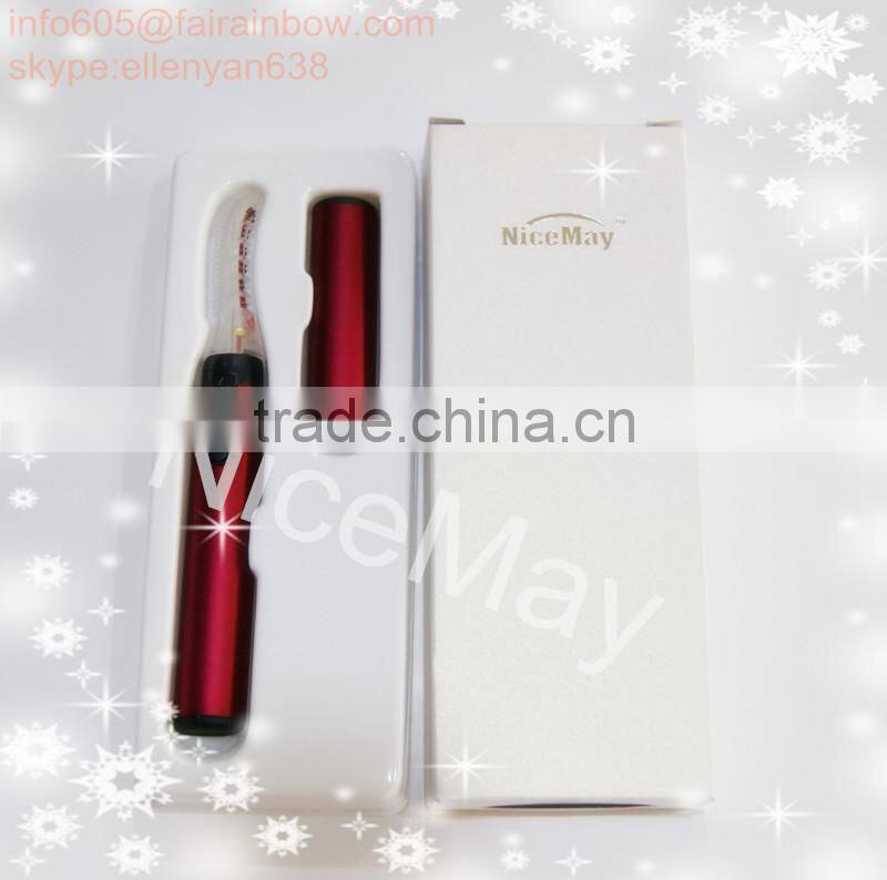 Electric heated eyelash extension