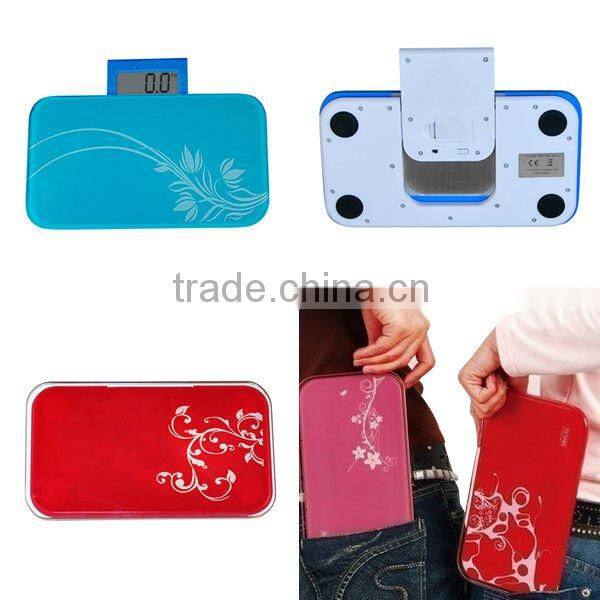 ultra slim design glass digital scale