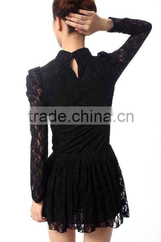 black french lace