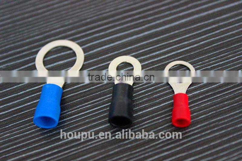 CE,ROHS,AWG 12~10 RV Series Vinyl Insulated Ring Terminal