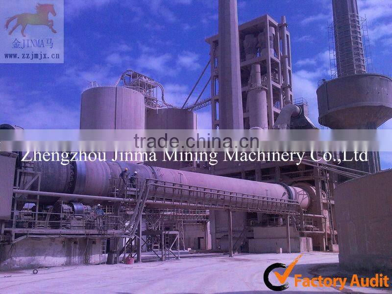 Complete cement manufacturing plant