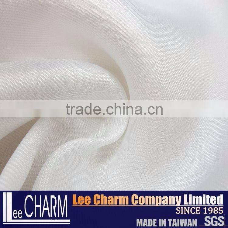 Ivory Satin Twill Fabric for Wedding Dress