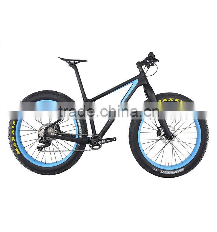 2016 Chinese fat bike new painting carbon fatbike complete SN01 with Maxxi tire 26*4.8 tire