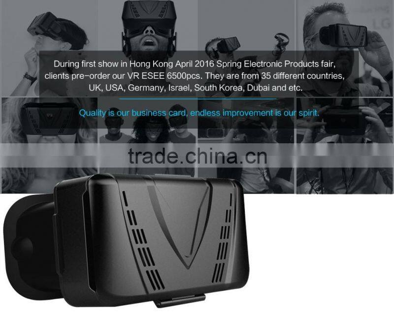 Best VR BOX Virtual Reality Glasses for smartphone 3D movies