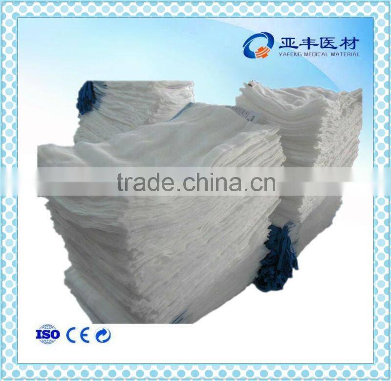 pre washed sterile lap sponges / 100% cotton lap sponge