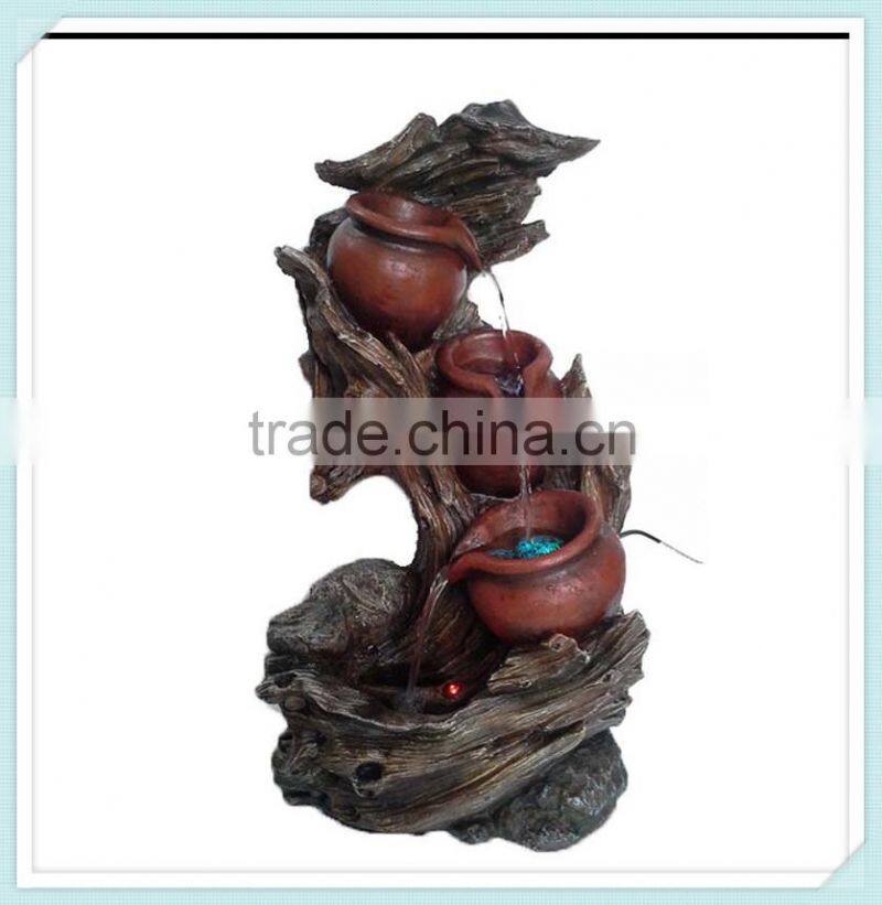Unique resin fountains waterfall for home