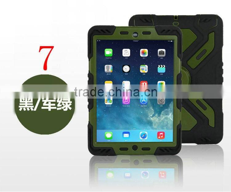 Hot Selling PEPKOO Brand Waterproof Shockproof Silicon TPE Protective Case For iPad Air 5/6 TB-0019