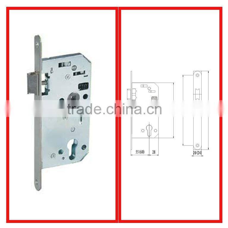 European lock security Zinc Alloy cam door lock Cylinder lock