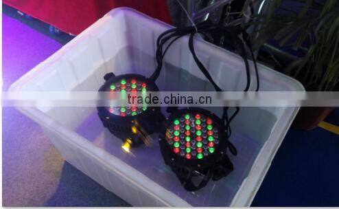 underwater ip68 rgbw dmx led 54 3w stage par light
