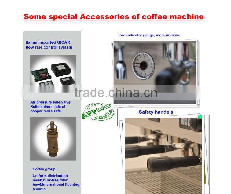 KT-12.2 KITSILANO 12L copper dual boiler 3.12kw coffee maker,coffee-machines for wholesale