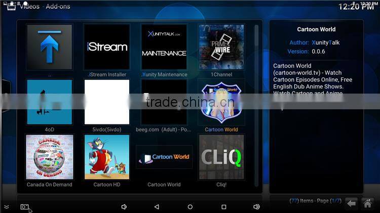 M8R Octa Core RK3368 CPU built Dual WIFI and BT4.0 Android 5.1 Lollipop Smart TV BOX