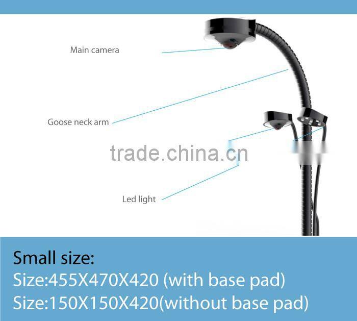 Visual Presenter 5mp usb portable document camera scanner for meeting teaching presentation