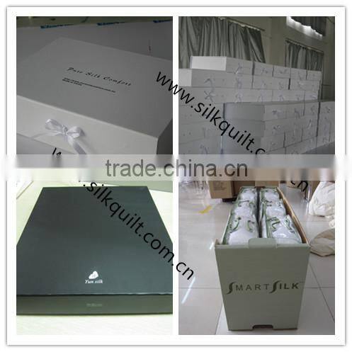 High Quality Quilt 100% silk quilt cover and bed sheet