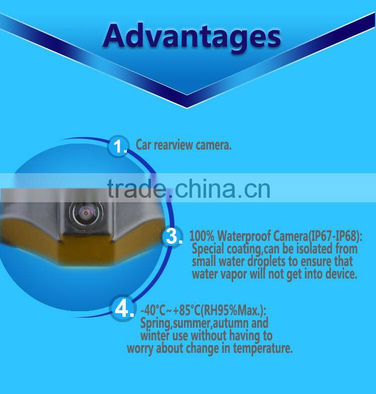 China manufacturer factory price car plate frame car rear view camera