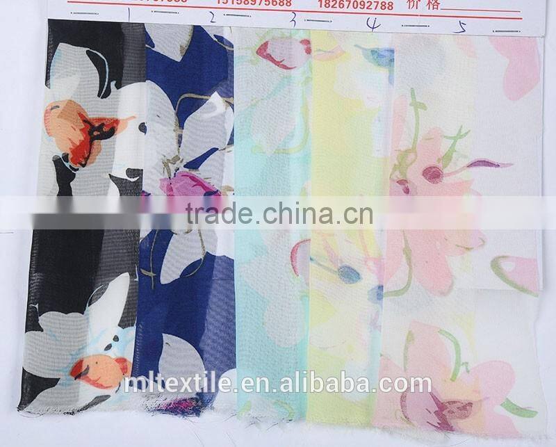 Factory Direct Digital Printing Chiffon Fabric