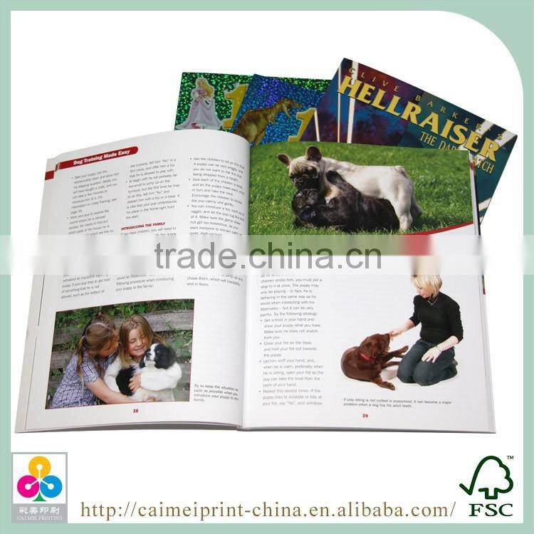 fashion custom magazine printing