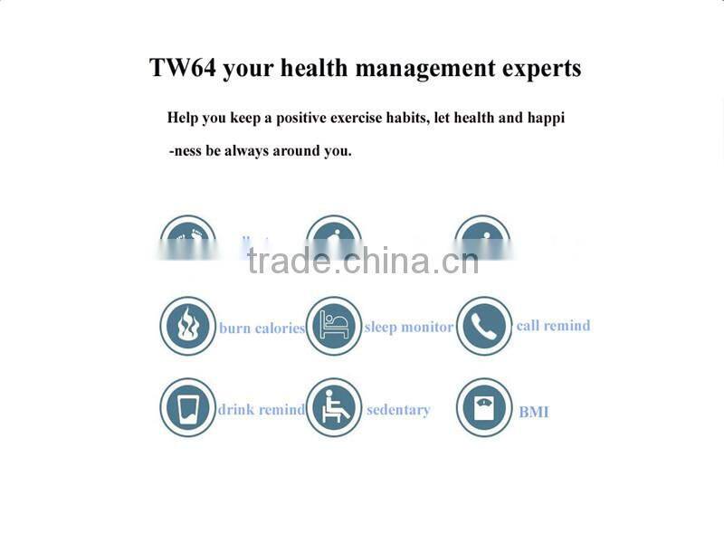 Bluetooth 4.0 smart bracelet tw64