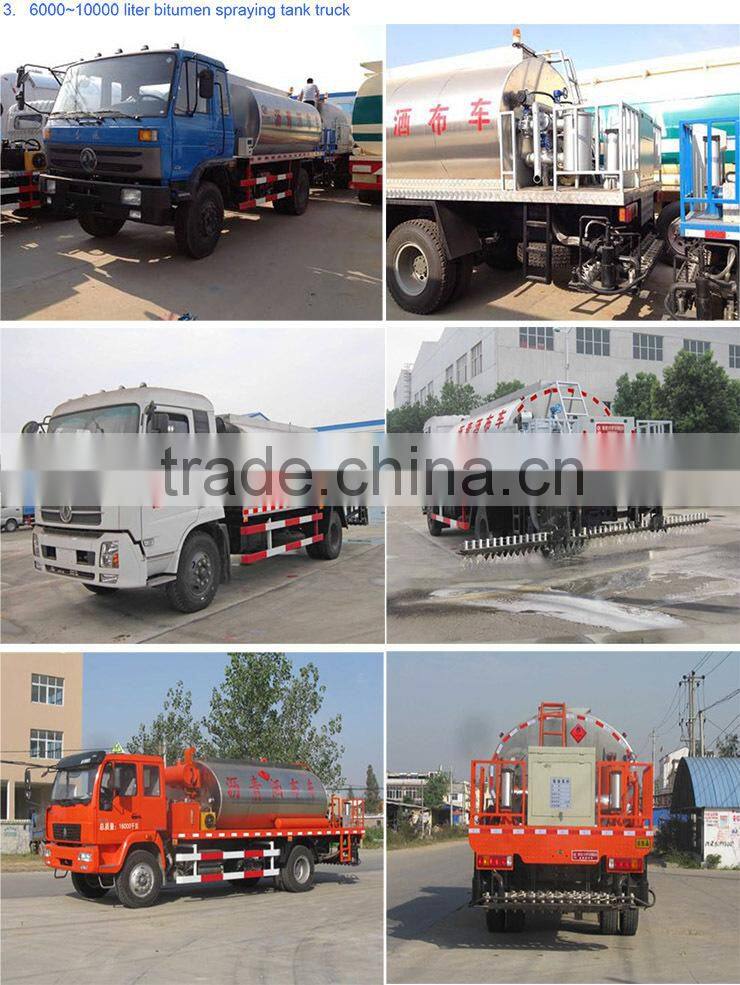 12000 liter road stone spreader with 8000 liter bitumen spreader