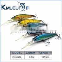 Manufacturer wholesale CHMN38 minnow lures for flathead minnow lures for flathead