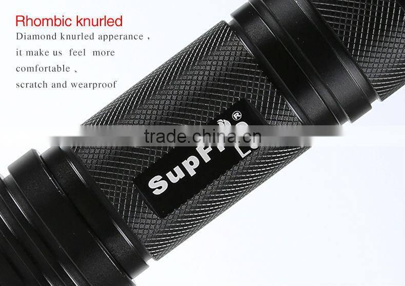 Most powerful 26650 led flashlight torch
