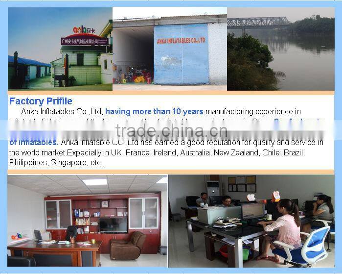 Durable tent type inflatable white dome tent