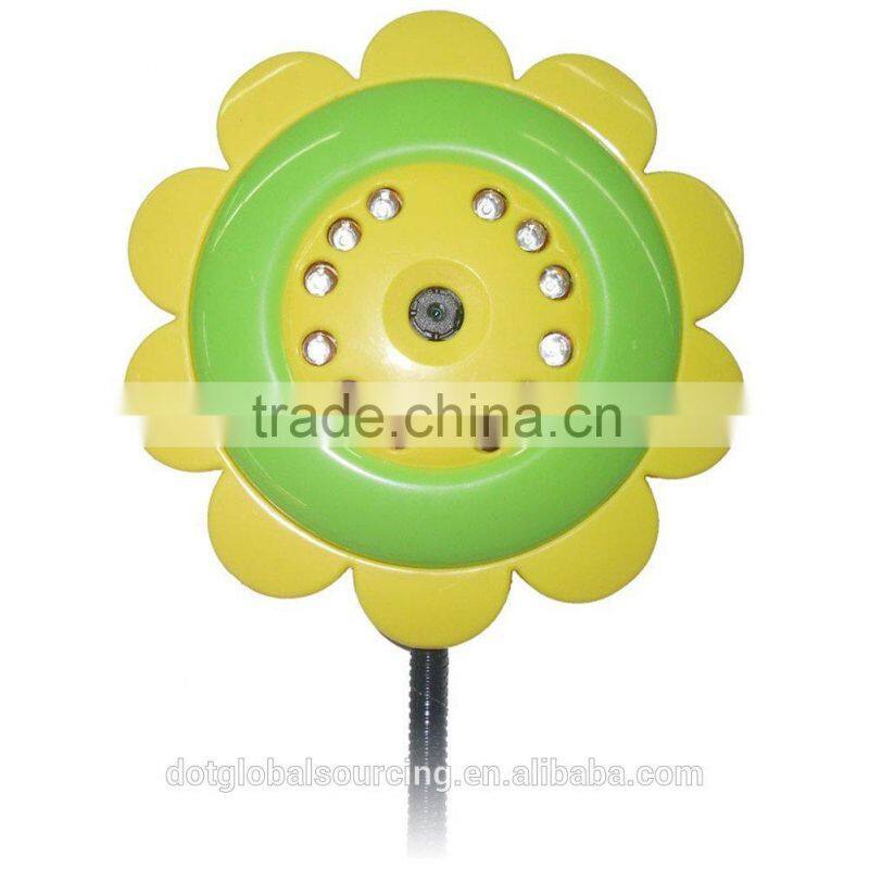 Flower WIFI Camera Baby Monitor Night Vision Function Built-in Mic support Video Record