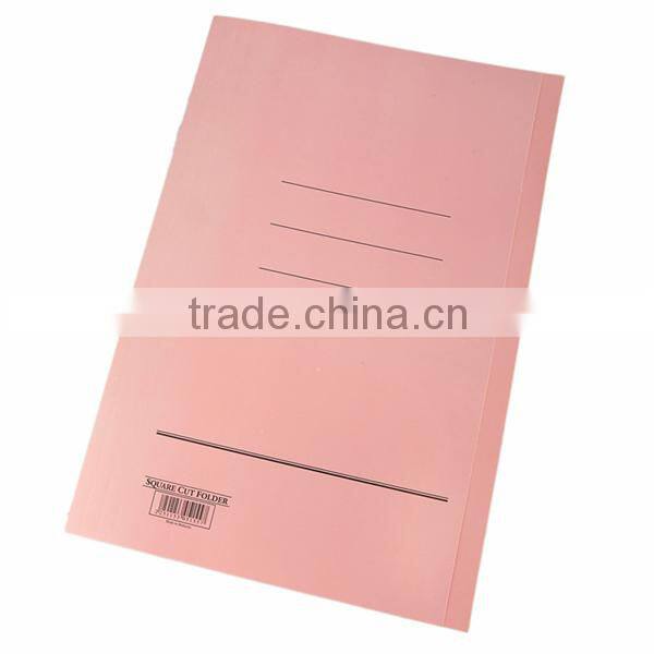 Factory direct cheap price 2 color wholesale paper file folder with customers LOGO
