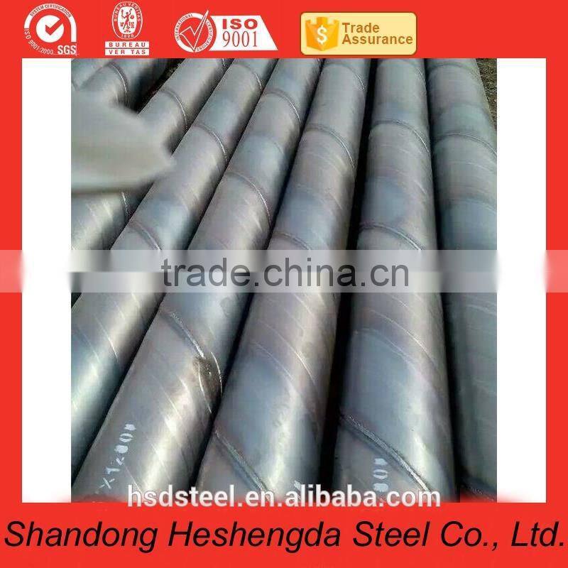 Q195 Q235 Q345 SSAW spiral welded steel pipe for oil and gas