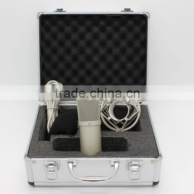 Large capsule condenser USB Microphone recording set